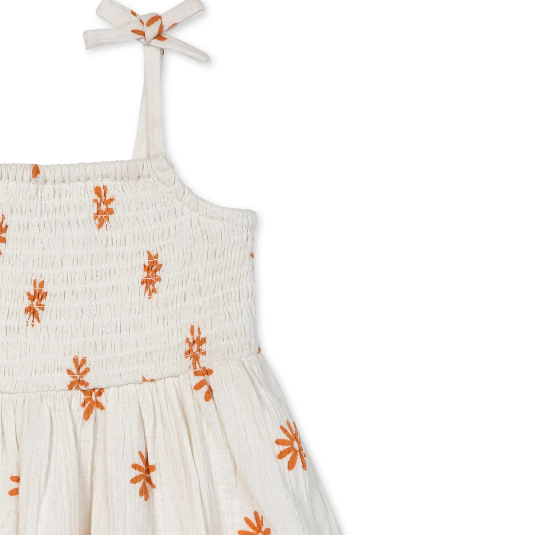 Rise Little Earthling Robe Nid d'Abeille Boho 2-6ans