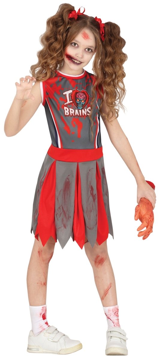 Halloween Jurk Meisje Zombie Cheerleader