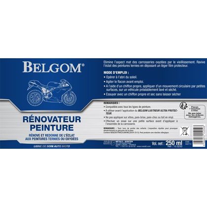 Produit d'entretien Belgom Renovateur peinture 250 ml Universel