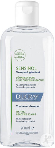 Ducray Sensinol Shampoing Traitant Cuir Chevelu Sensible Démangeaisons 200ml