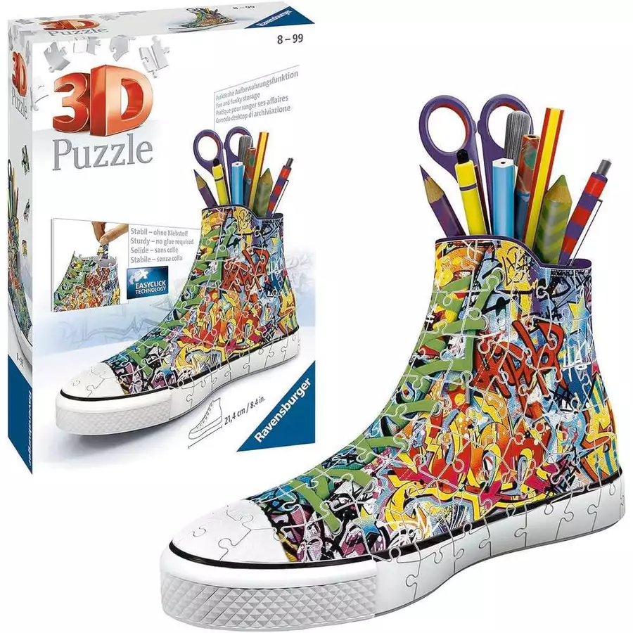 Ravensburger Sneaker - Graffiti bunt