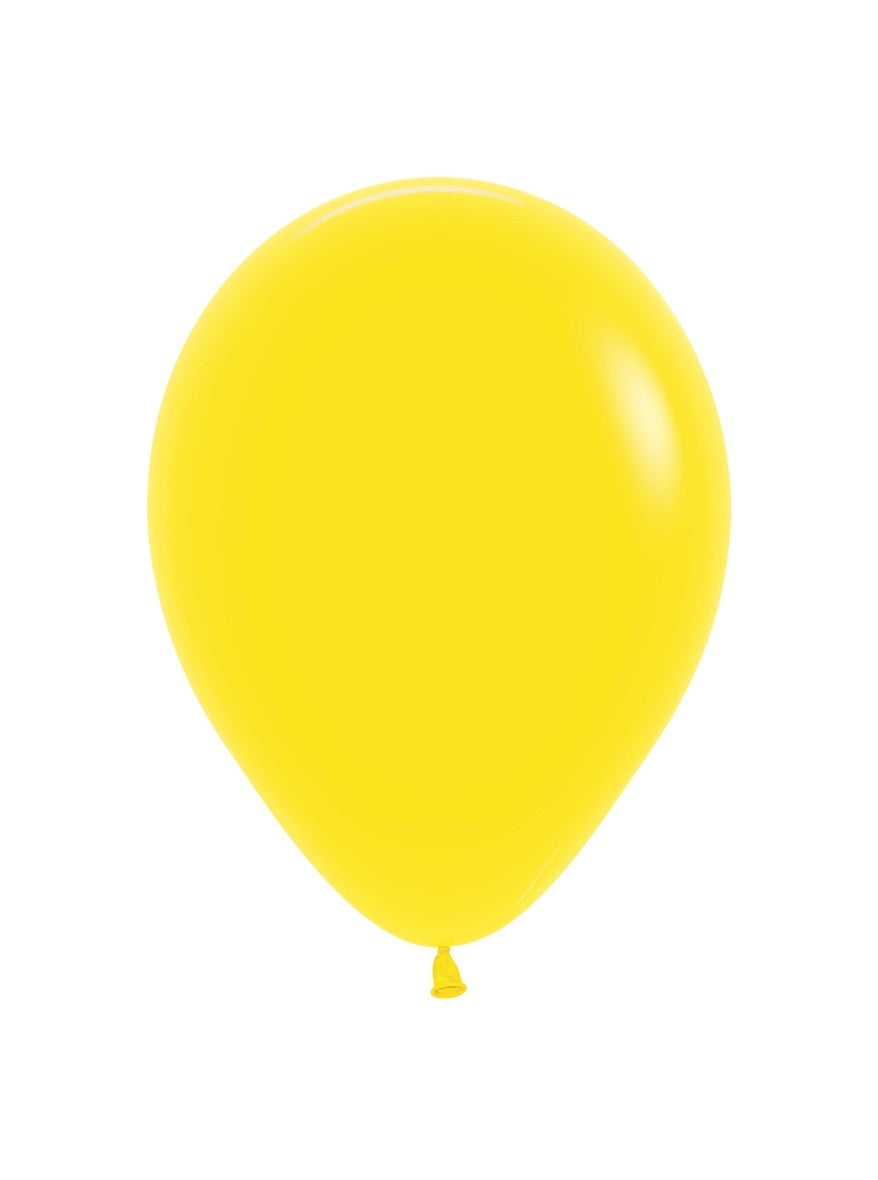 Ballonnen Yellow 23cm 50st
