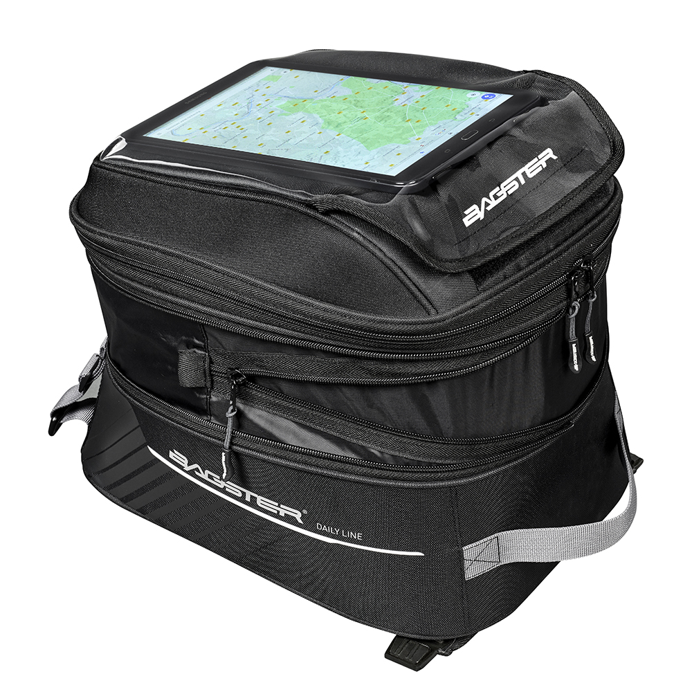 Bagster - Sacoche de réservoir D-Line Impact Tradi Noir
