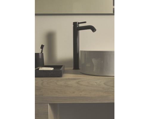 Ideal Standard CERALINE zijdezwart mat BC269XG wastafelkraan
