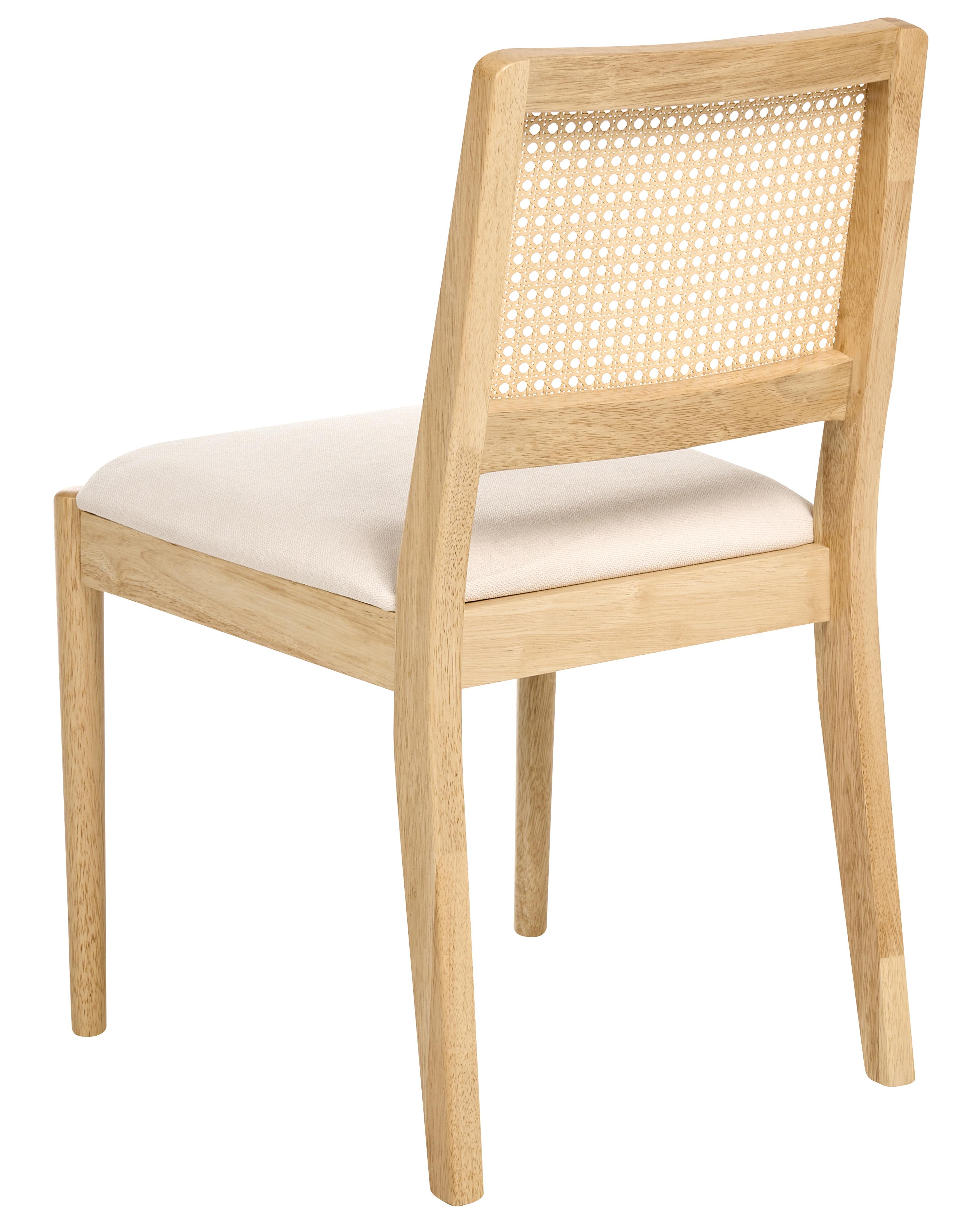 Set van 2 eetkamerstoelen TAMARAC Hout Lichtbruin
