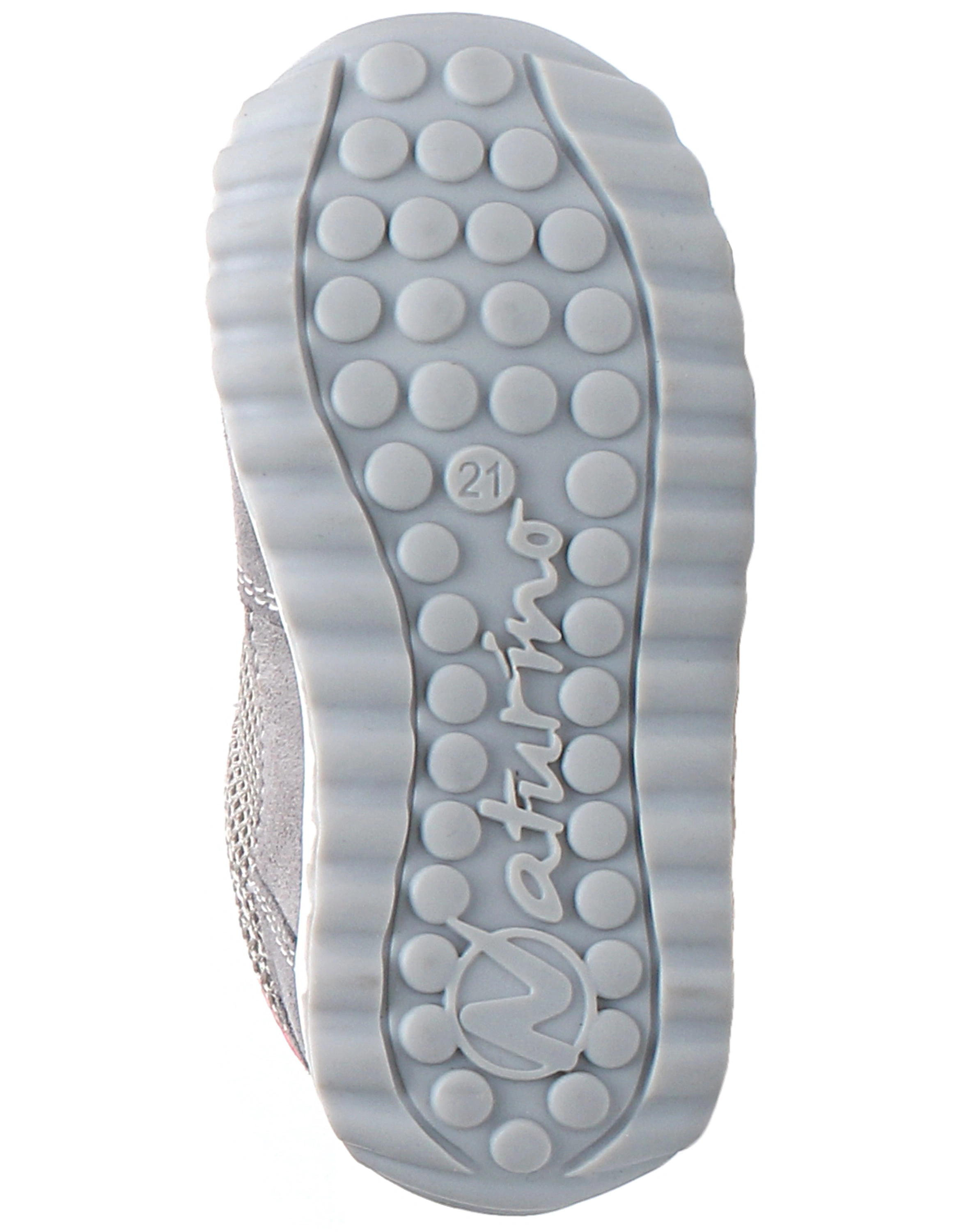 Klett-Halbschuhe SAMMY in grau/fuchsia
