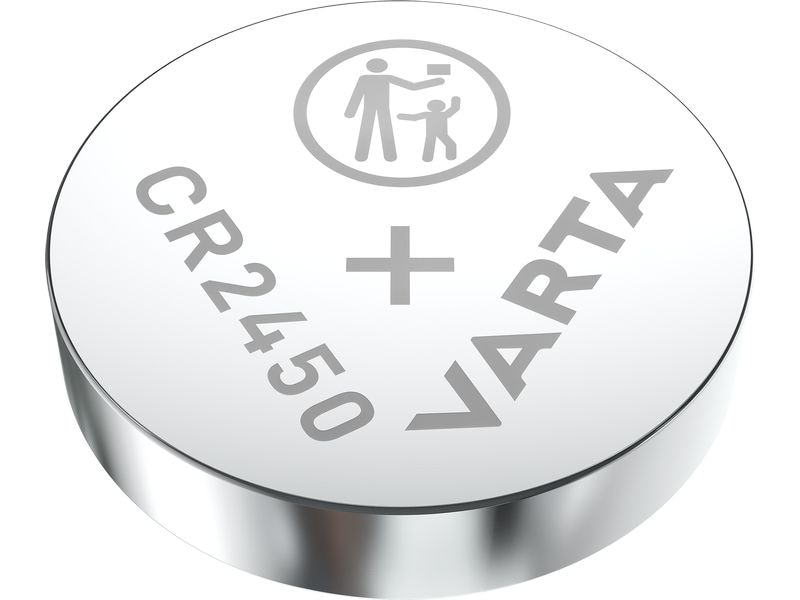 Varta Knopfzelle CR2450 , 2 Stück LITHIUM Knopfzelle CR2450 Blister 2
