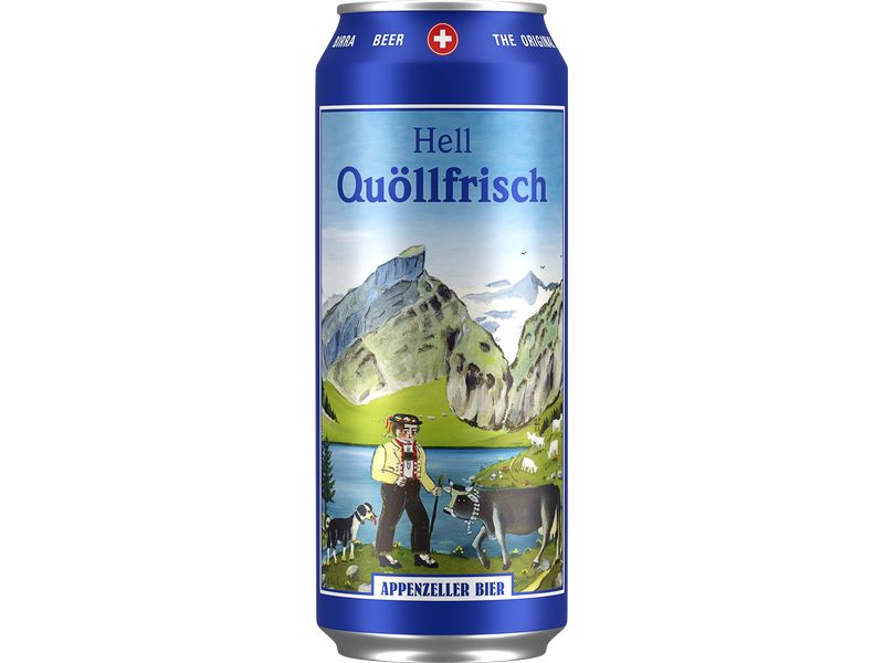 Appenzeller Bier Bier Quöllfrisch 6 x 0.5 l Hellbier