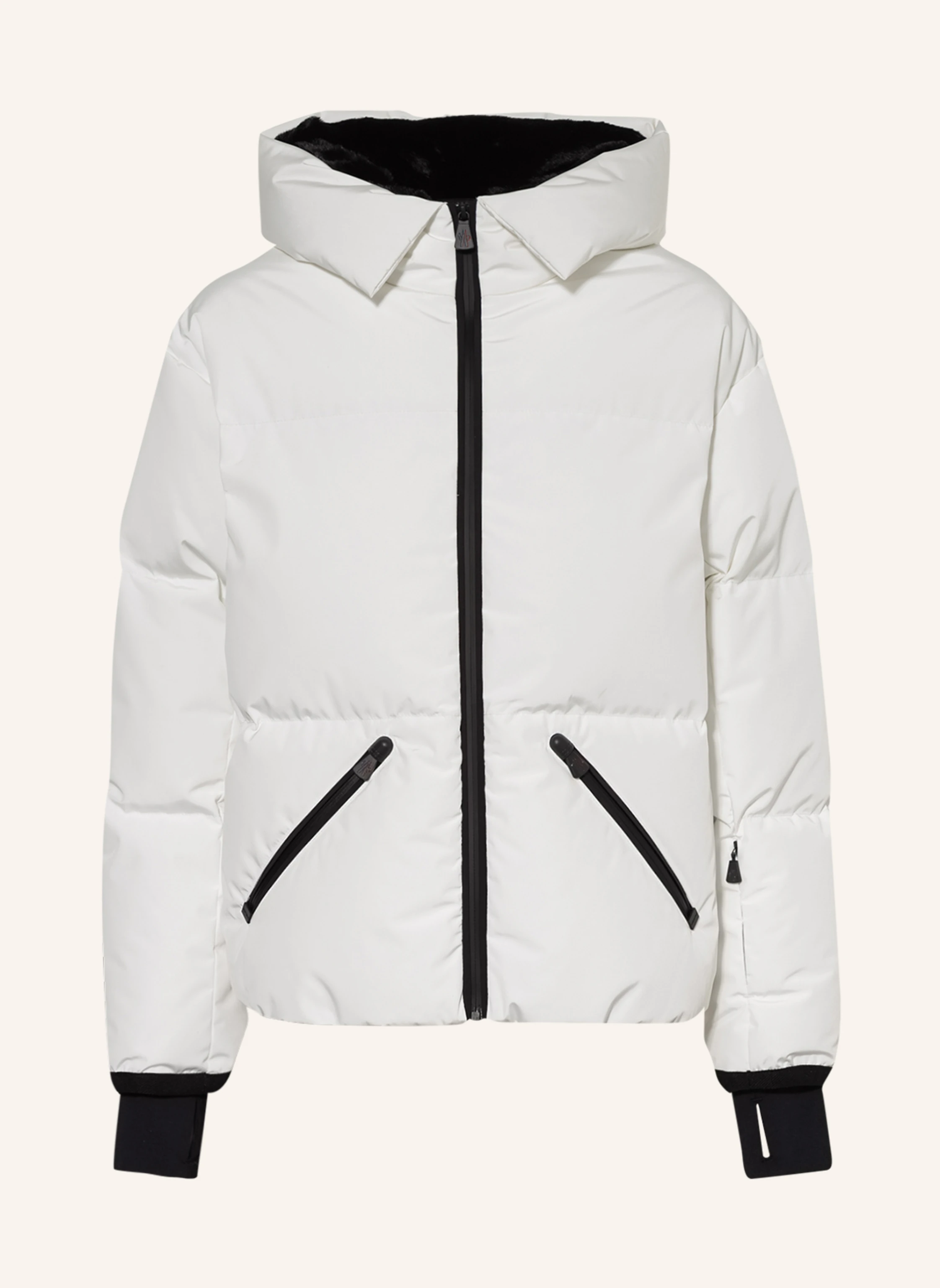MONCLER enfant Daunen-Skijacke AMANCY mit Kunstfell