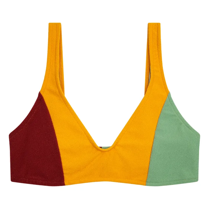 Bobo Choses Haut de Maillot Eponge Color Block - Collection Femme  | Jaune