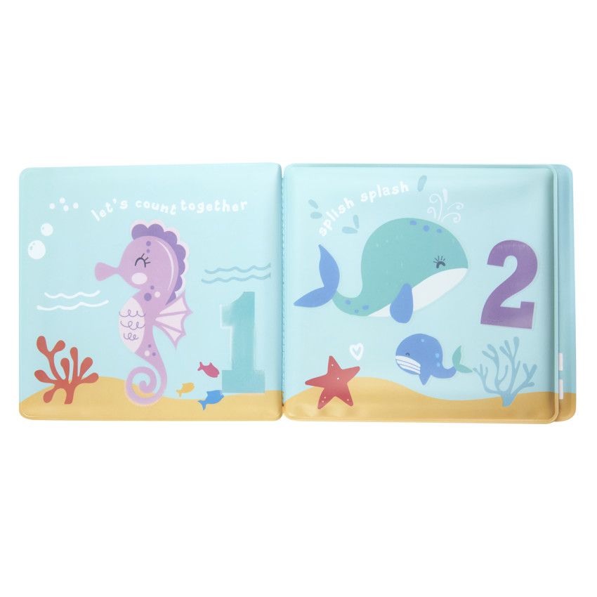 Livre de bain animaux Aloha 2.0 - Ecru