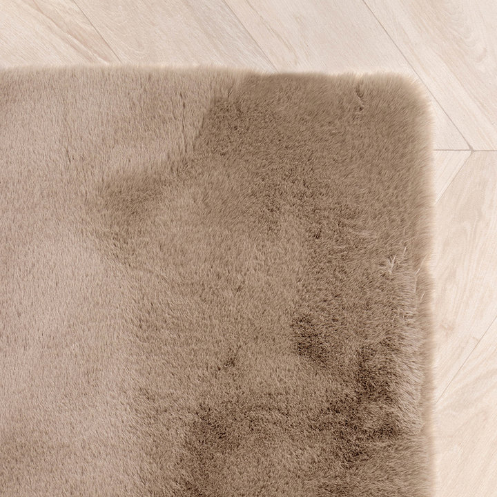 Zachte Hoogpolige loper - Comfy Supreme Taupe