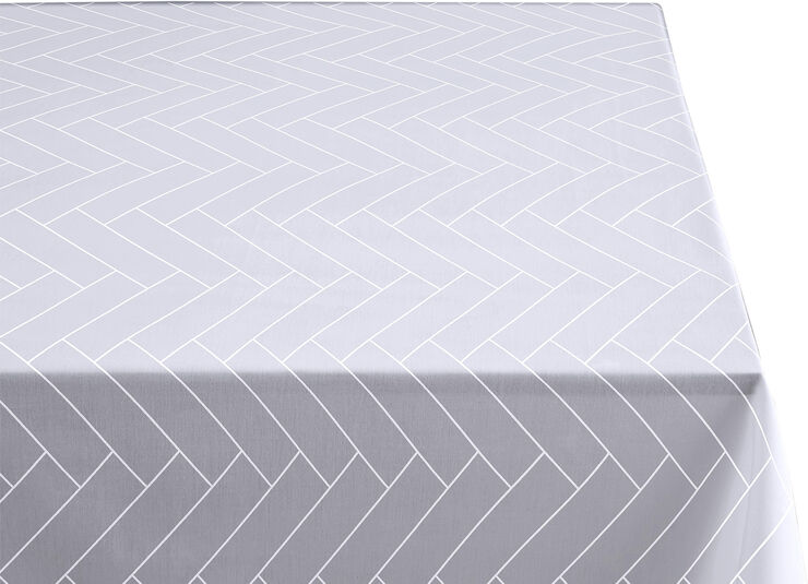 Södahl Dug Tiles Damask Optisk hvid Optisk hvid