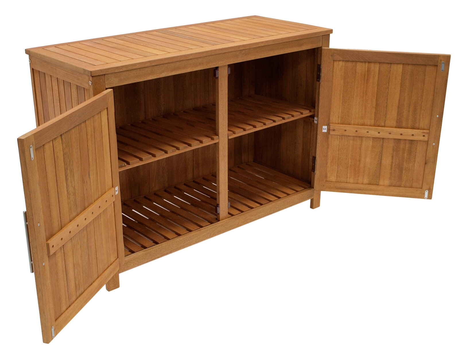 DEGAMO Konsolenschrank CABINET 120x50x85cm, Eukalyptus geölt