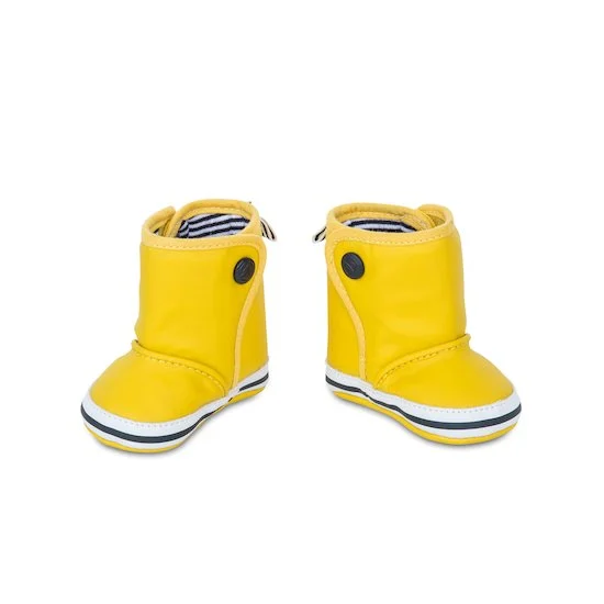 Chaussons style bottes de pluie   Jaune        15/16   de               Petit Bateau