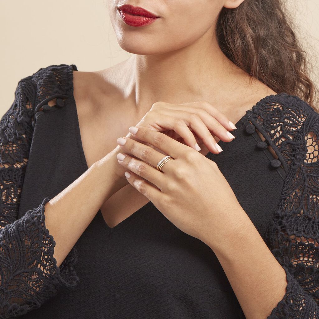 Bague Clotilda Or Jaune Diamant