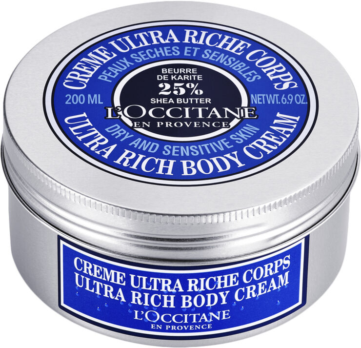 L'Occitane Shea Butter Ultra Rich Body Cream 200 ml.