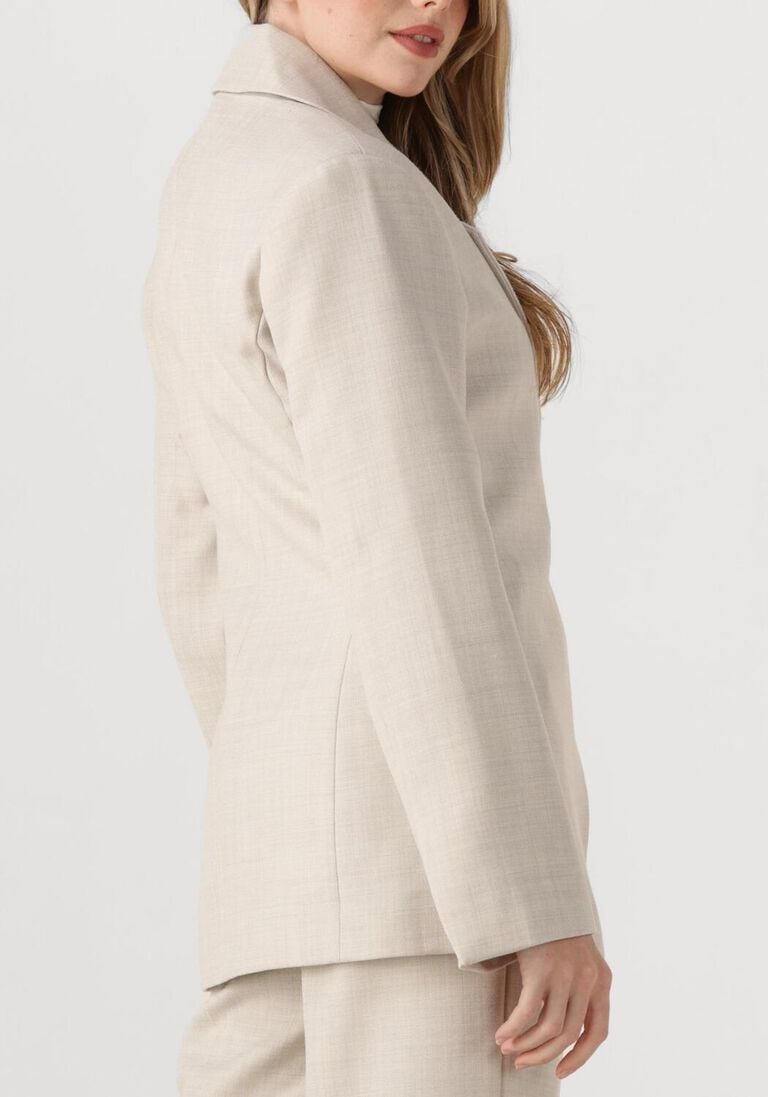 ecru second female blazer maximus fitted blazer