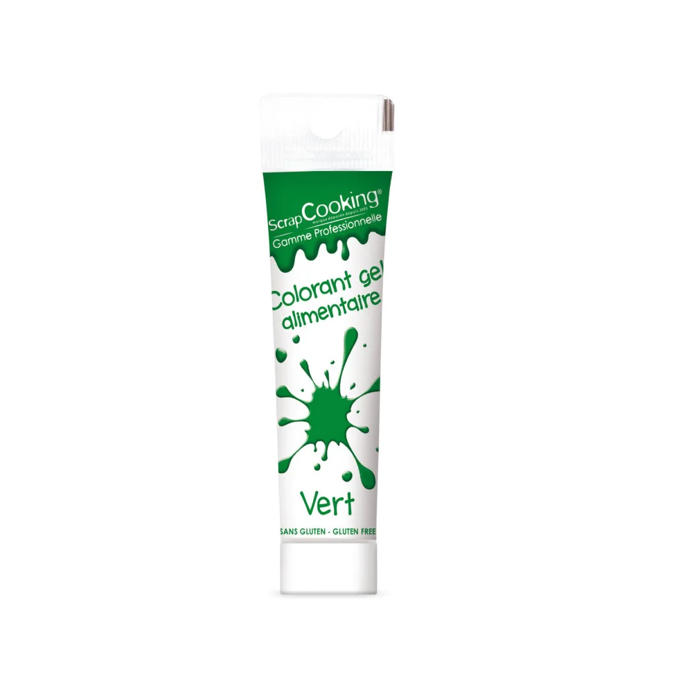 Colorant gel vert 20g Scrapcooking
