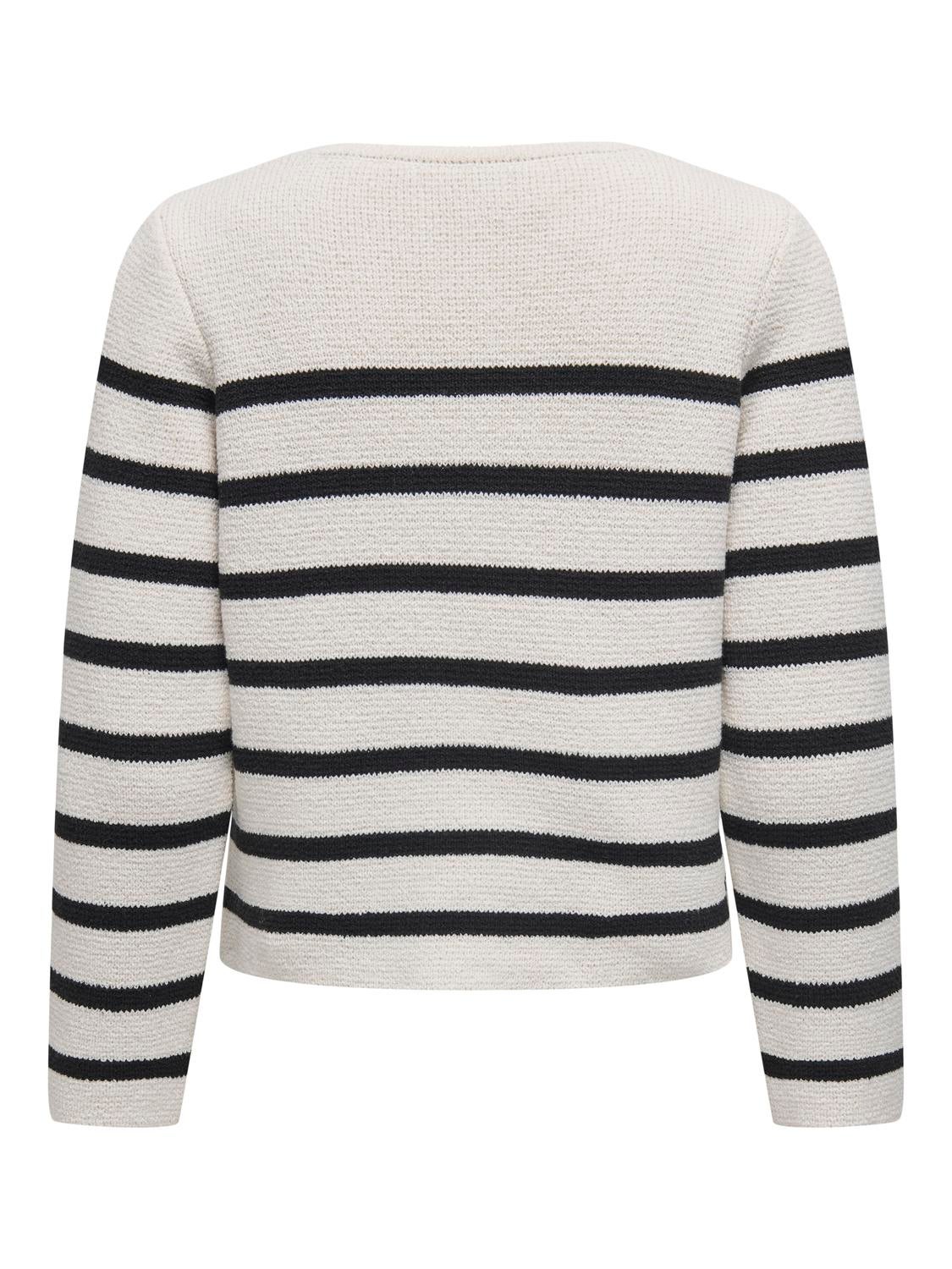 ONLLAURA Strickjacke Cloud Dancer
