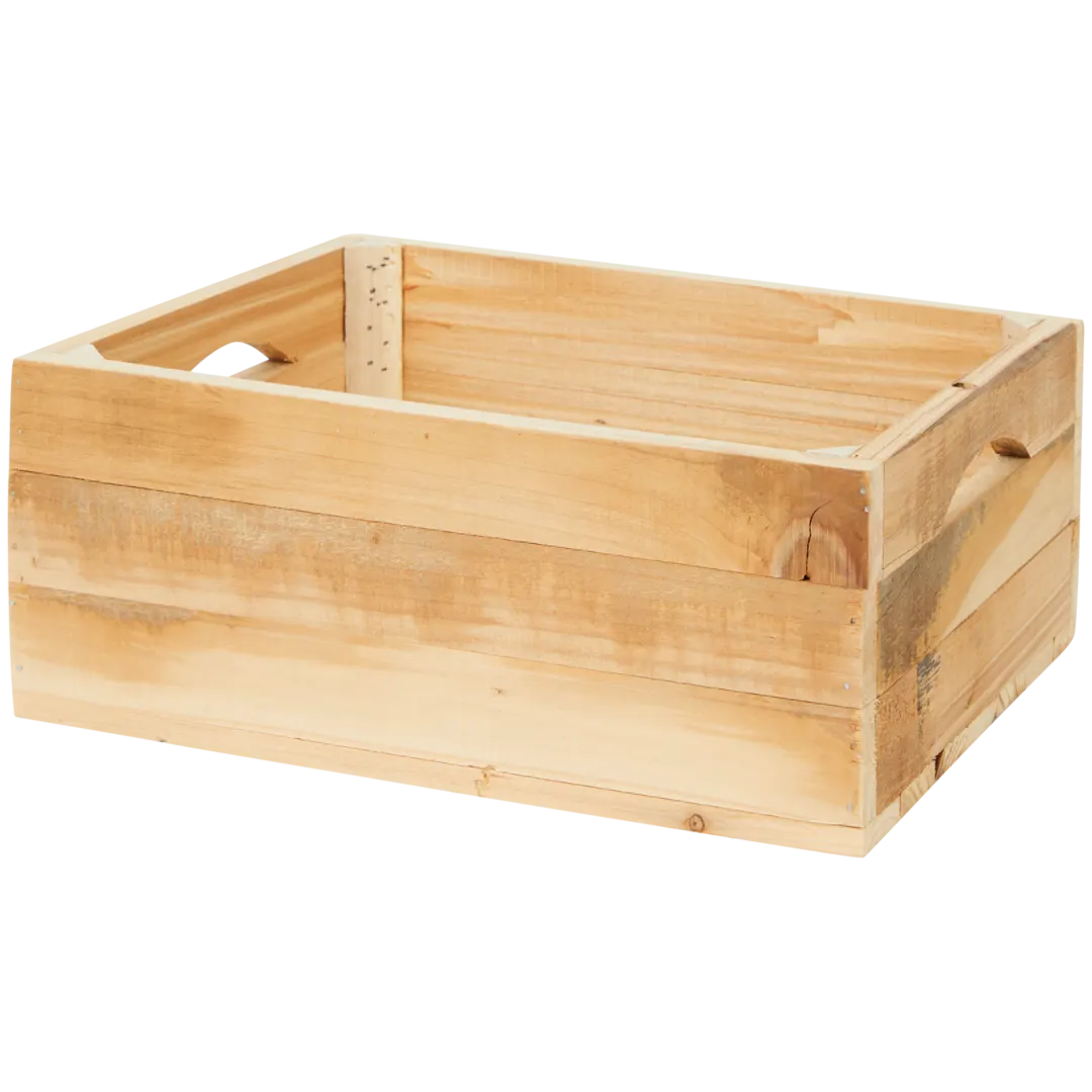 Houten opbergkist 23,5 x 29,5 x 12 cm