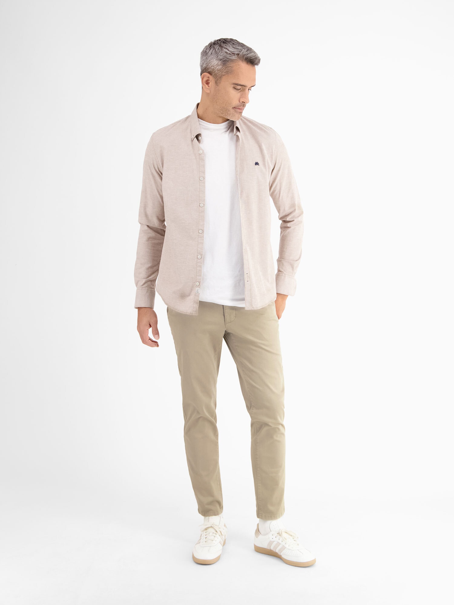 LERROS 5-Pocket-Hose »LERROS Basic Chino in Strukturqualität, SLIM FIT«