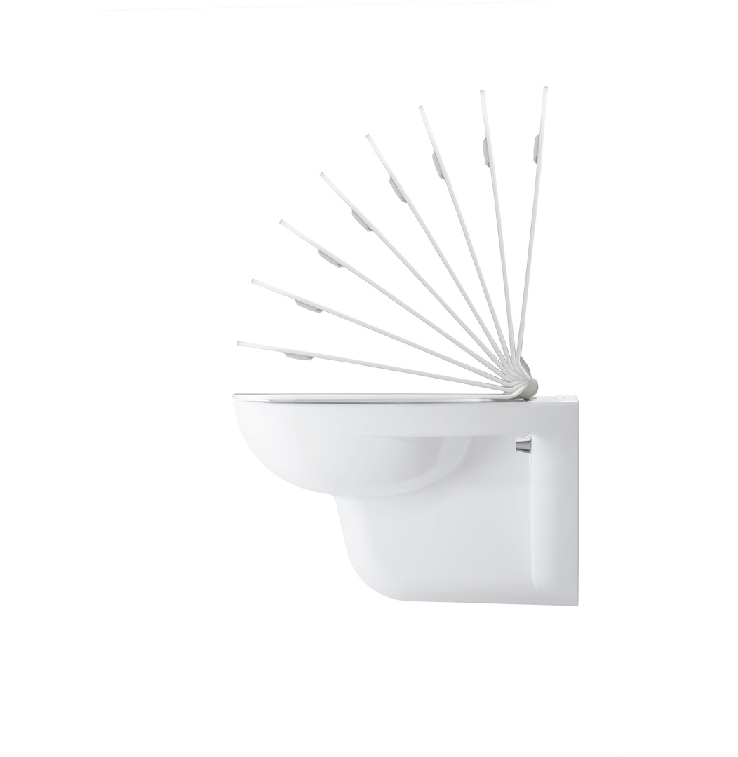 Duravit D-Code toiletzitting compact wit glans