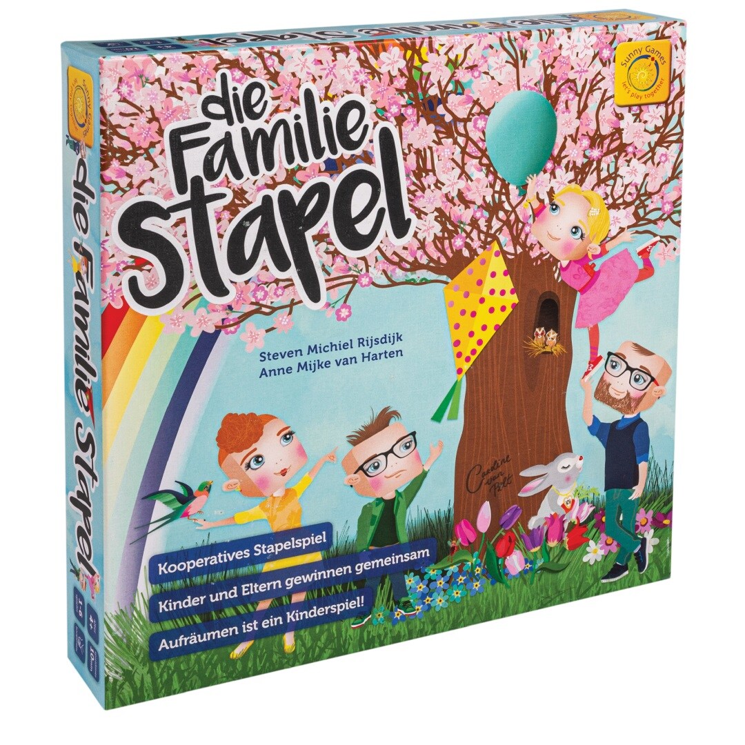sunnygames Spielware Die Familie Stapel