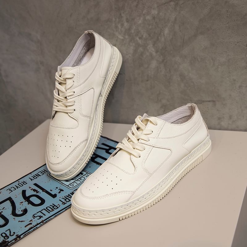 VEAZ - Effen veterschoenen