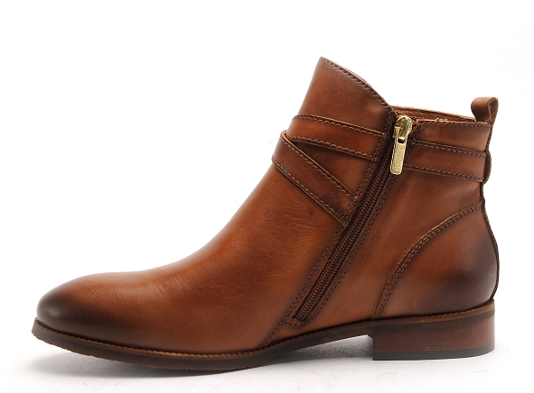 Pikolinos boots bottine plates femme royal w4d8614 marron