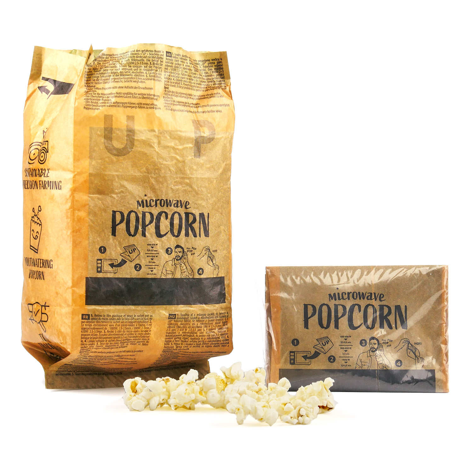 Popcorn micro-ondable - Salé et au poivre
