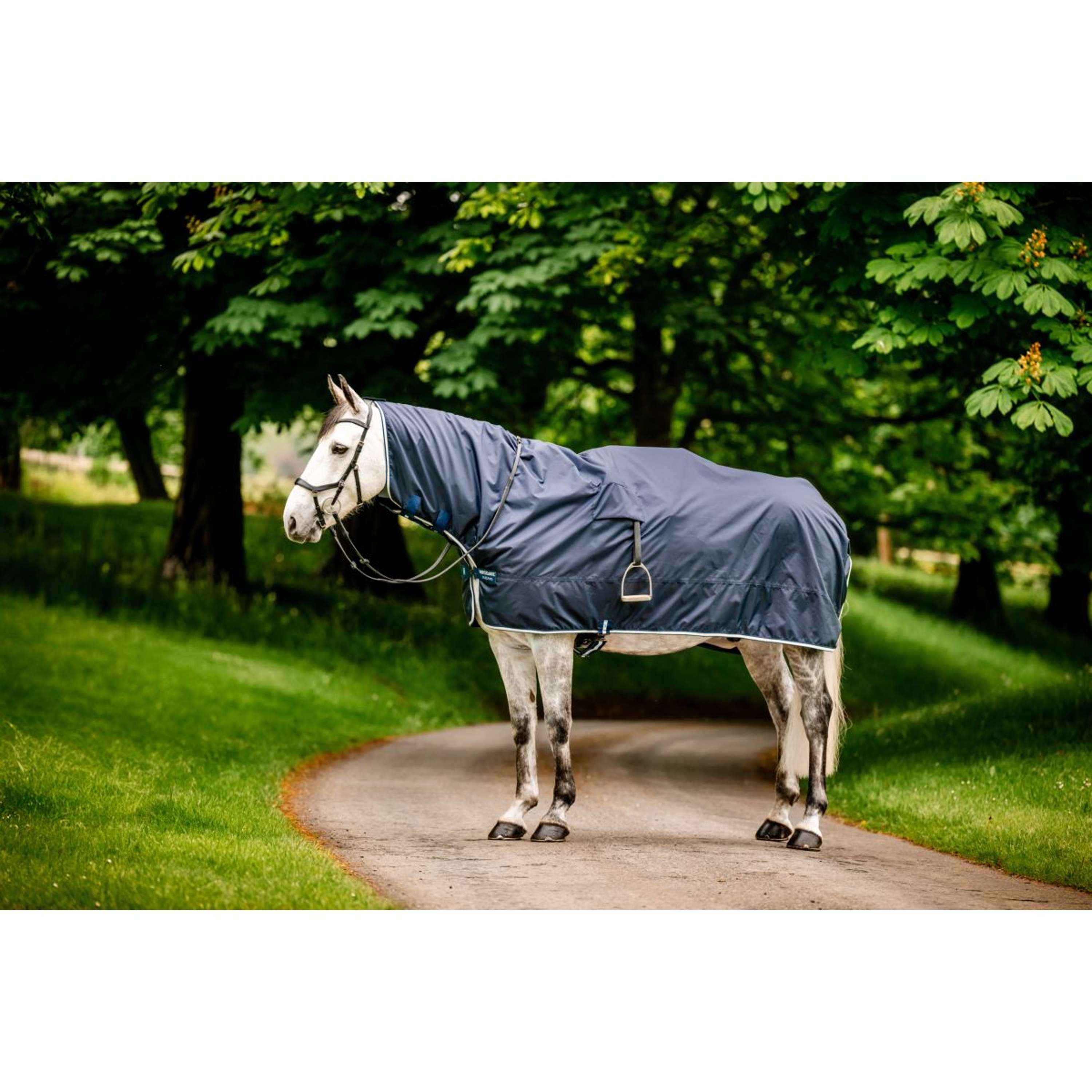 Horseware Regenuitrijdeken Newmarket Witney Navy