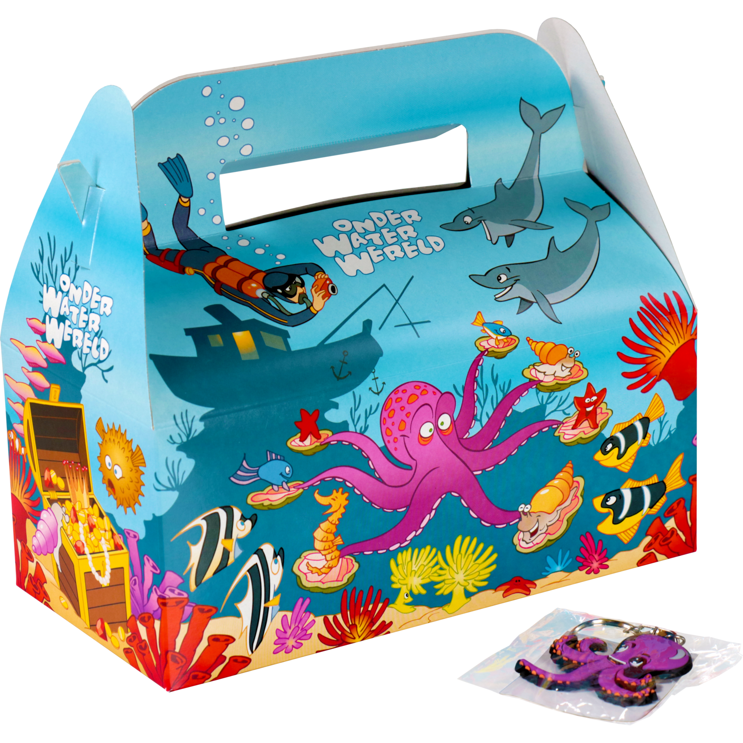 Depa Kidsbox, Onderwaterwereld, karton, 226x120x95mm,