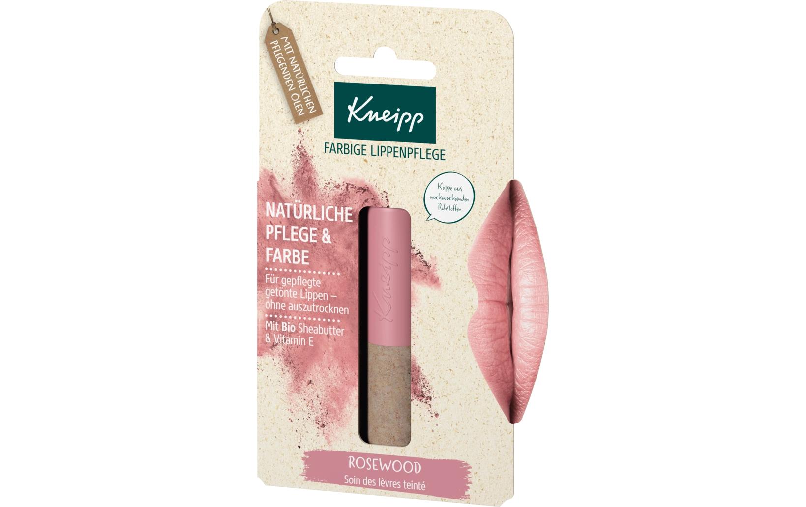 Lippenpflege Rosewood 3.5 gNatürliche Lippenpflege mit einem Hauch von Rosé