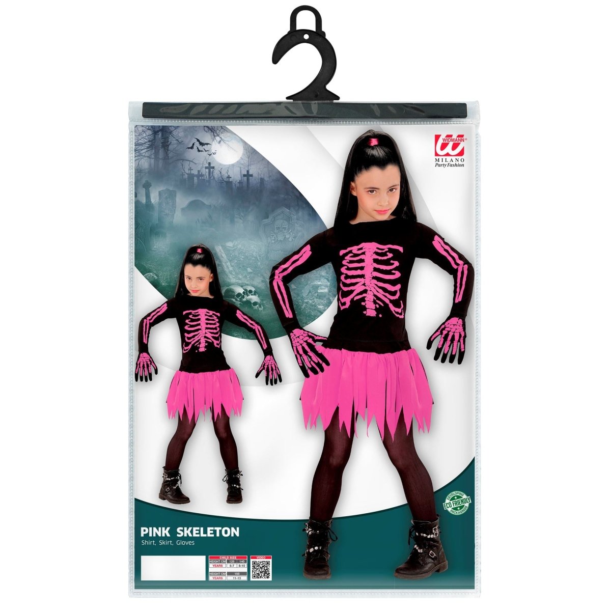 Halloween Kostuum Meisje Balerina Skelet