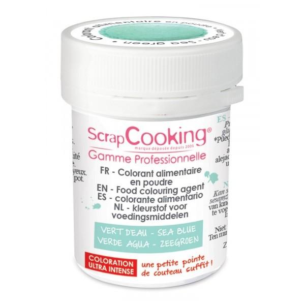 Colorant alimentaire en poudre vert d'eau 5 g Scrapcooking