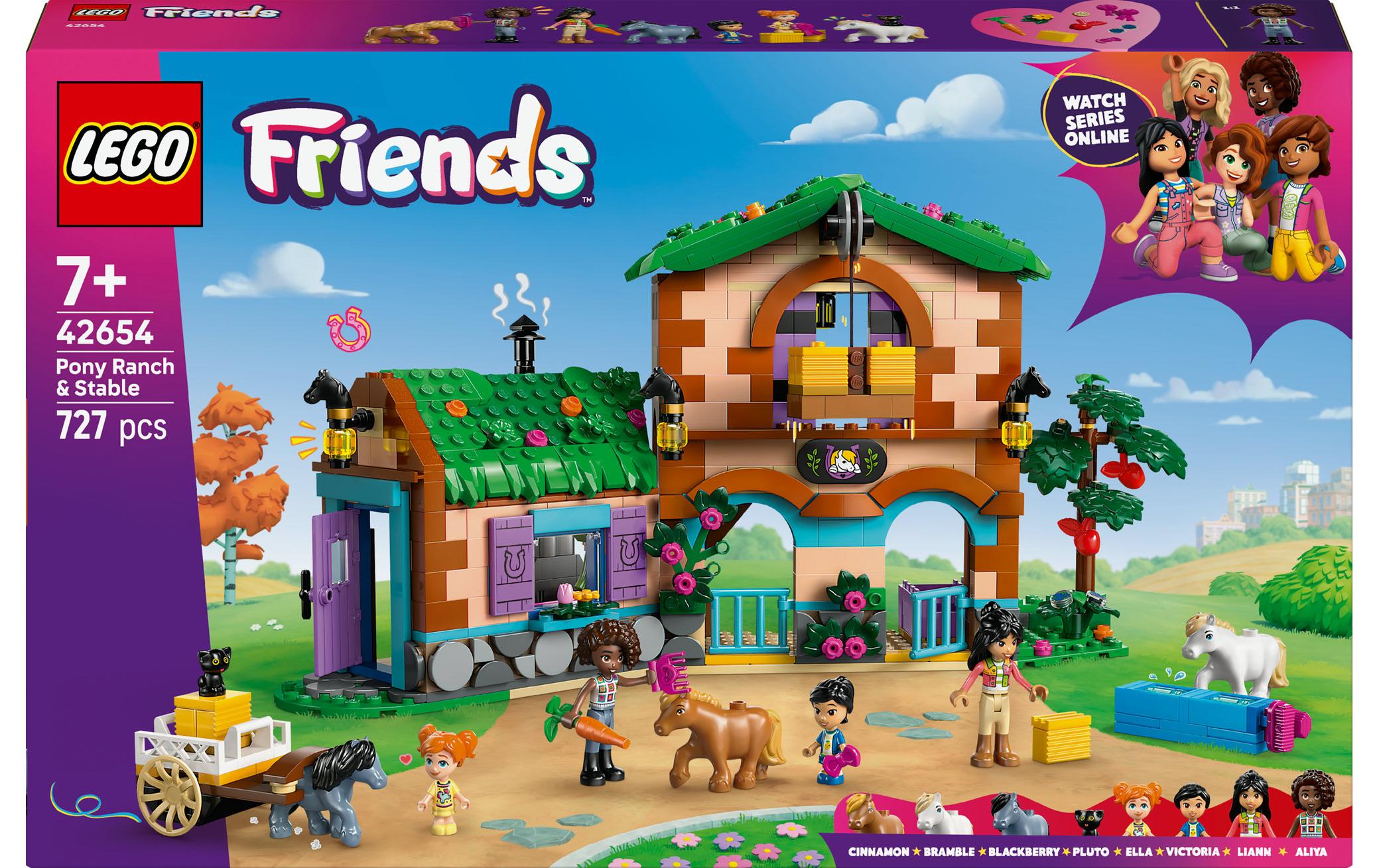 Friends Ponyhof & Stall 42654Bauset für Pferdefans