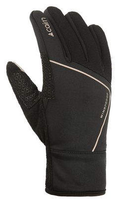 Gants Longs Unisexe Cairn Quicker Touch Noir/Beige