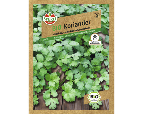 Biologische korianderkruidenzaden