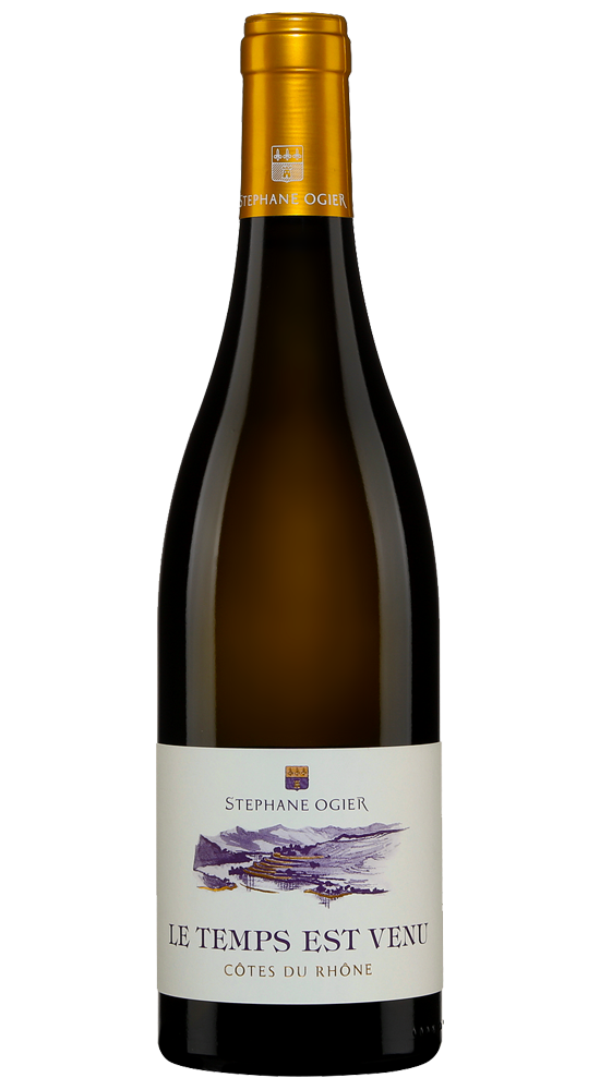 Domaine Stéphane Ogier : Le Temps est Venu 2022 Blanc Rhône-   Côtes du Rhône- Rouge-