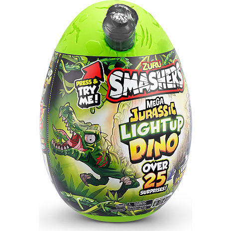 Smashers Mega Jurassic Light Up Dino æg