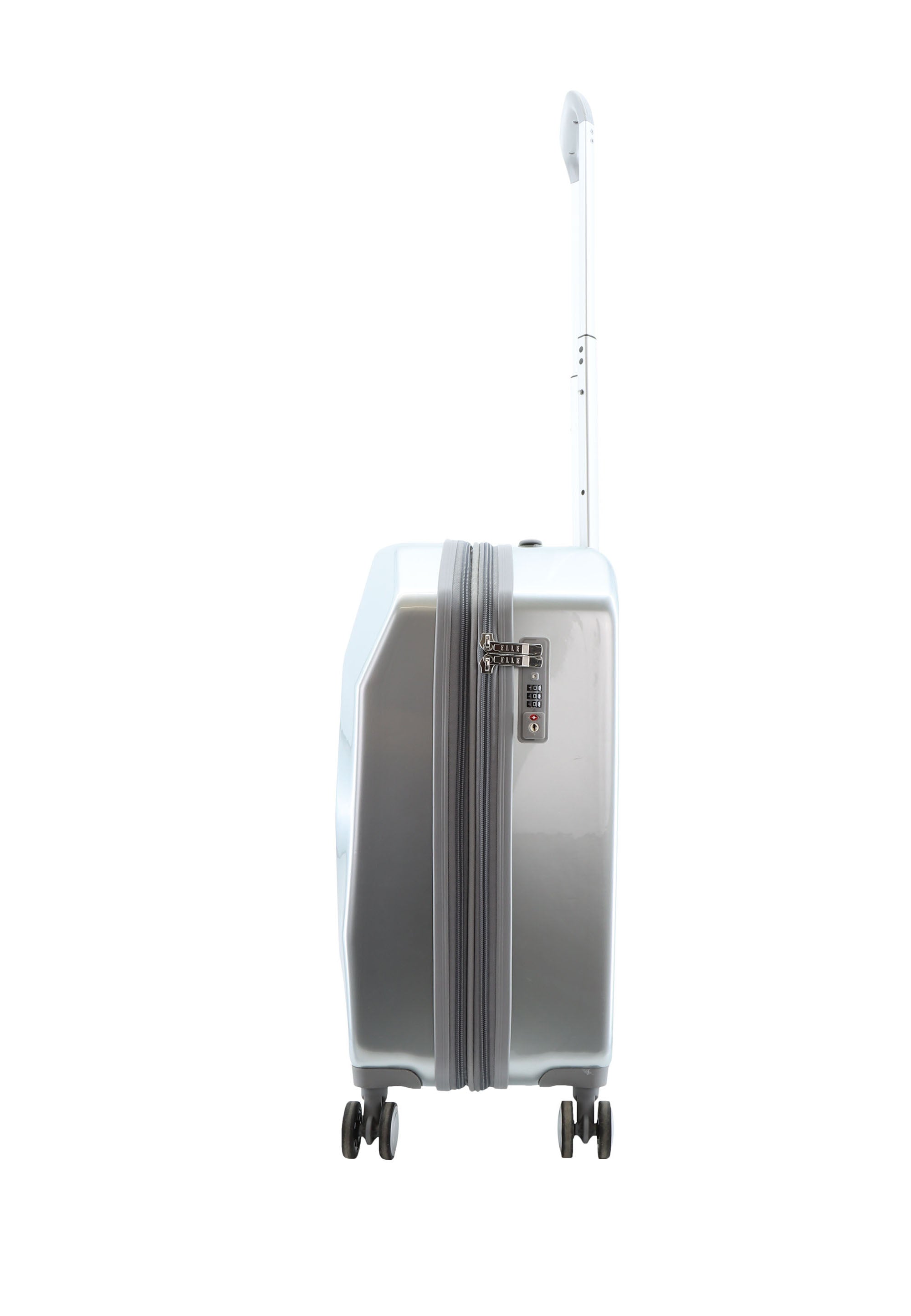 ELLE Diamond 56.5 cm reiskoffer - Silver