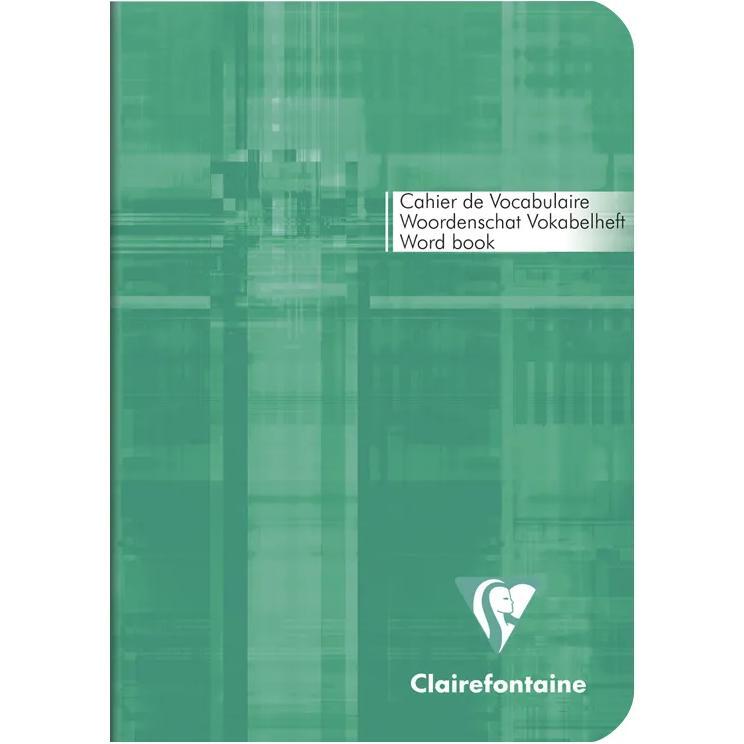 Carnet de vocabulaire piqué A6 64 pages ligné + marge centrale - Assortis