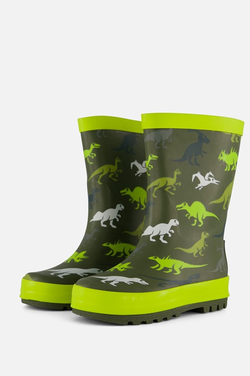 XQ Footwear Dino Regenlaarzen groen