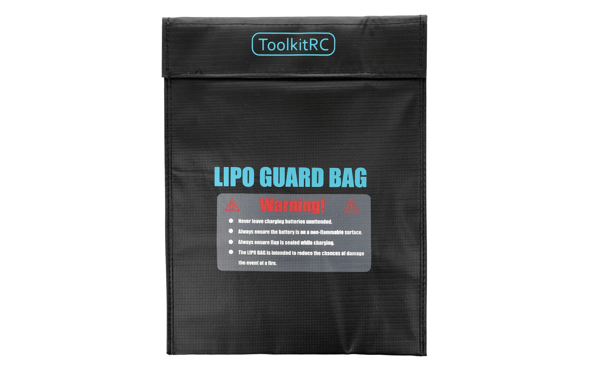 LiPo-Tasche large 230 x 300 mmSchutztasche für Lithium Akkus