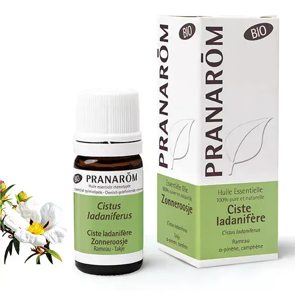 Pranarom Óleo Essencial Orgânico de Cistus Ladaniferus 5ml