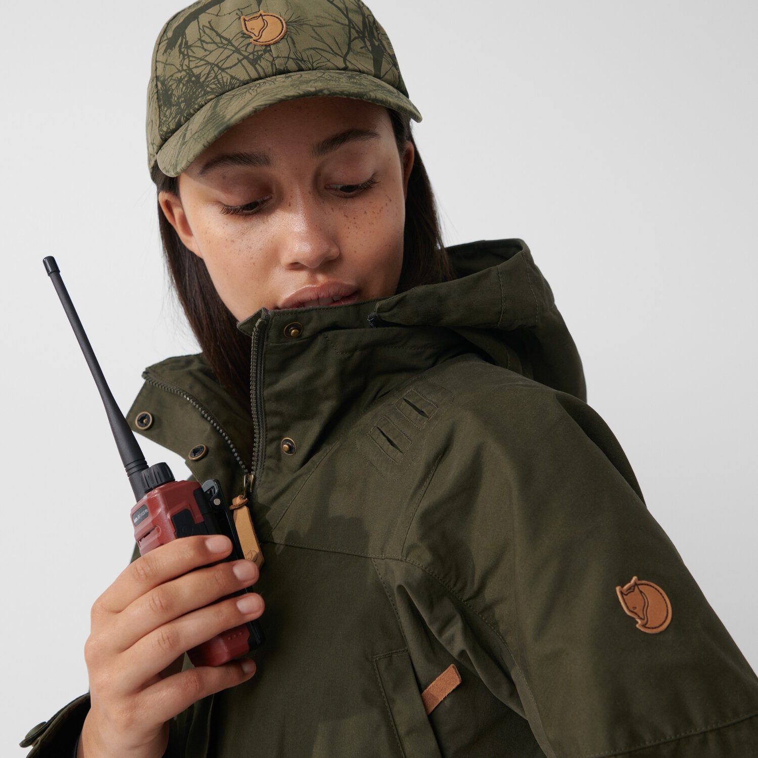 Fjällräven Forest Hybrid Jakke, Dame<br>Jaktjakke med topp bevegelsesfrihet!