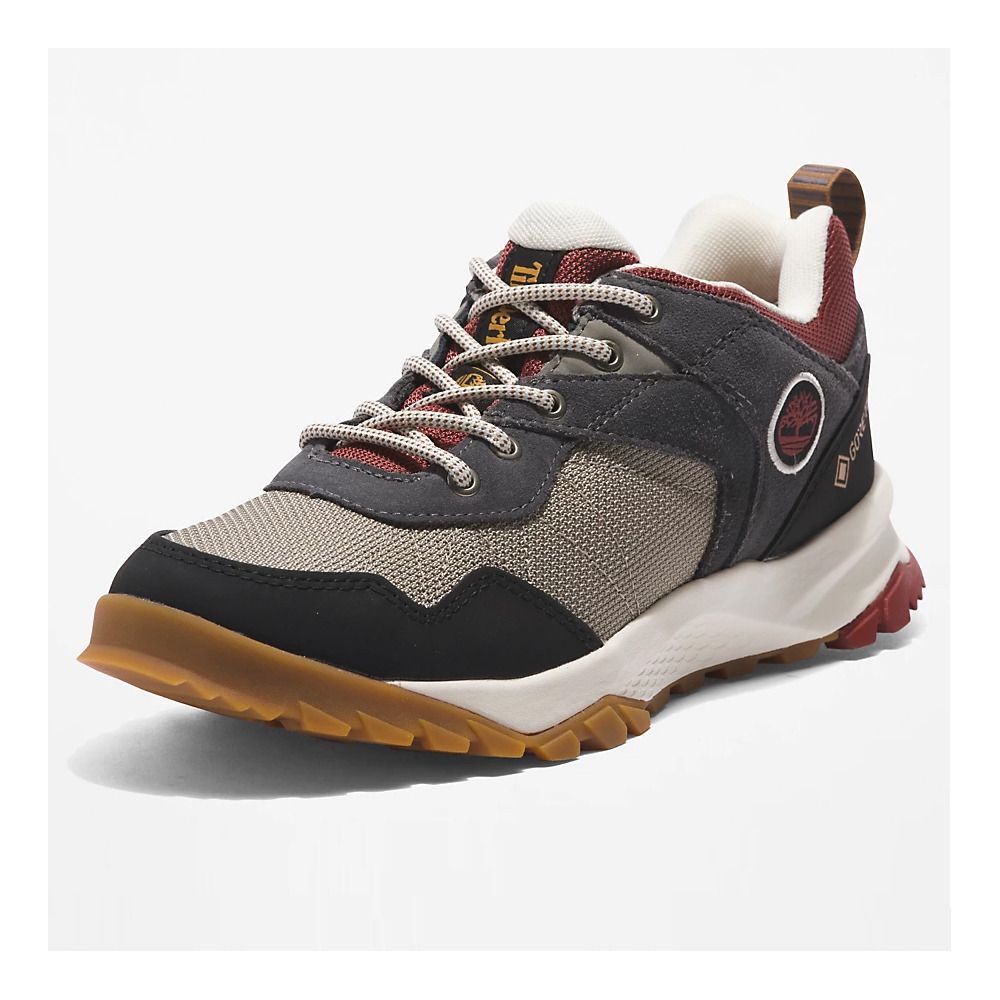 Timberland LINCOLN PEAK GORE-TEX - Chaussures d'approche Femme grey mesh wgrey lthr