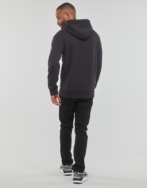 Superdry - NEON VL ZIPHOOD - Noir