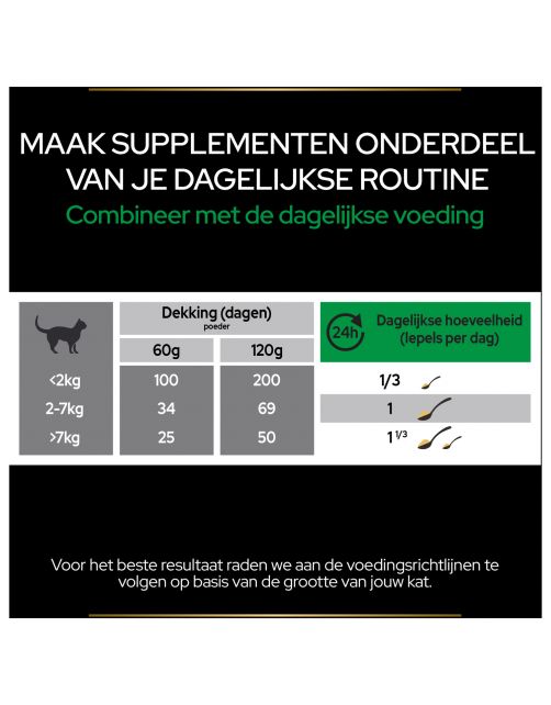 Pro Plan Kat Natural Defence Supplement - Voedingssupplement - 60 g Poeder